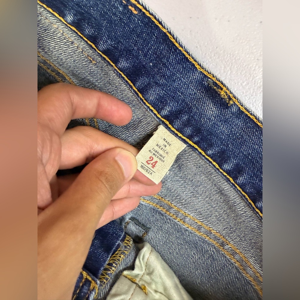 Women New double RL RRL Denim Jeans Sz 24 - Picture 10 of 12
